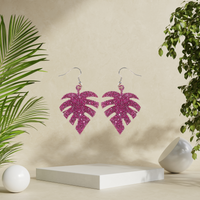 Glitter Monstera Leaf - Unicorn Fart Productions