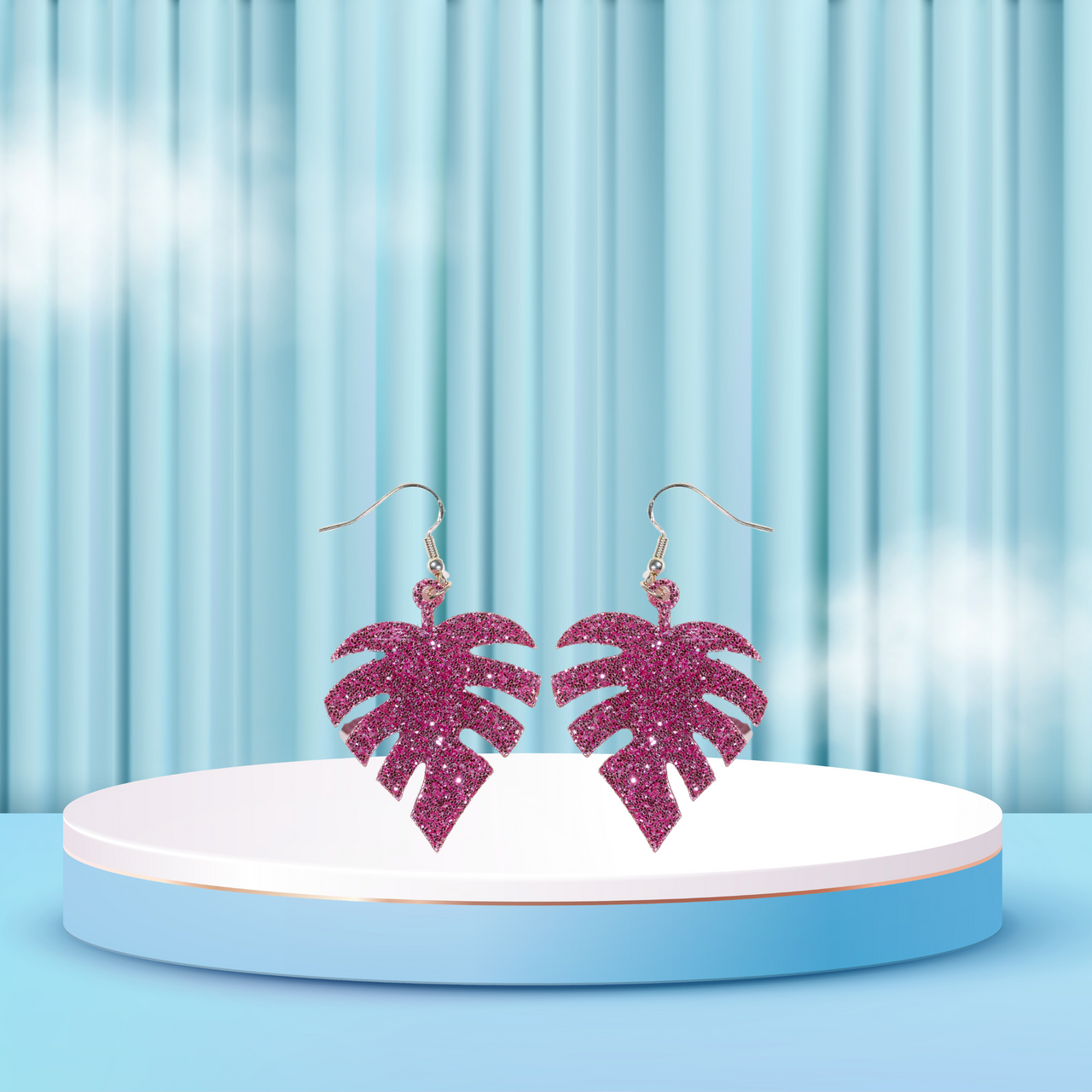 Glitter Monstera Leaf - Unicorn Fart Productions