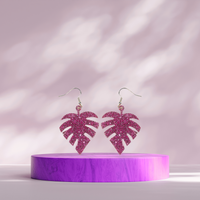 Glitter Monstera Leaf - Unicorn Fart Productions