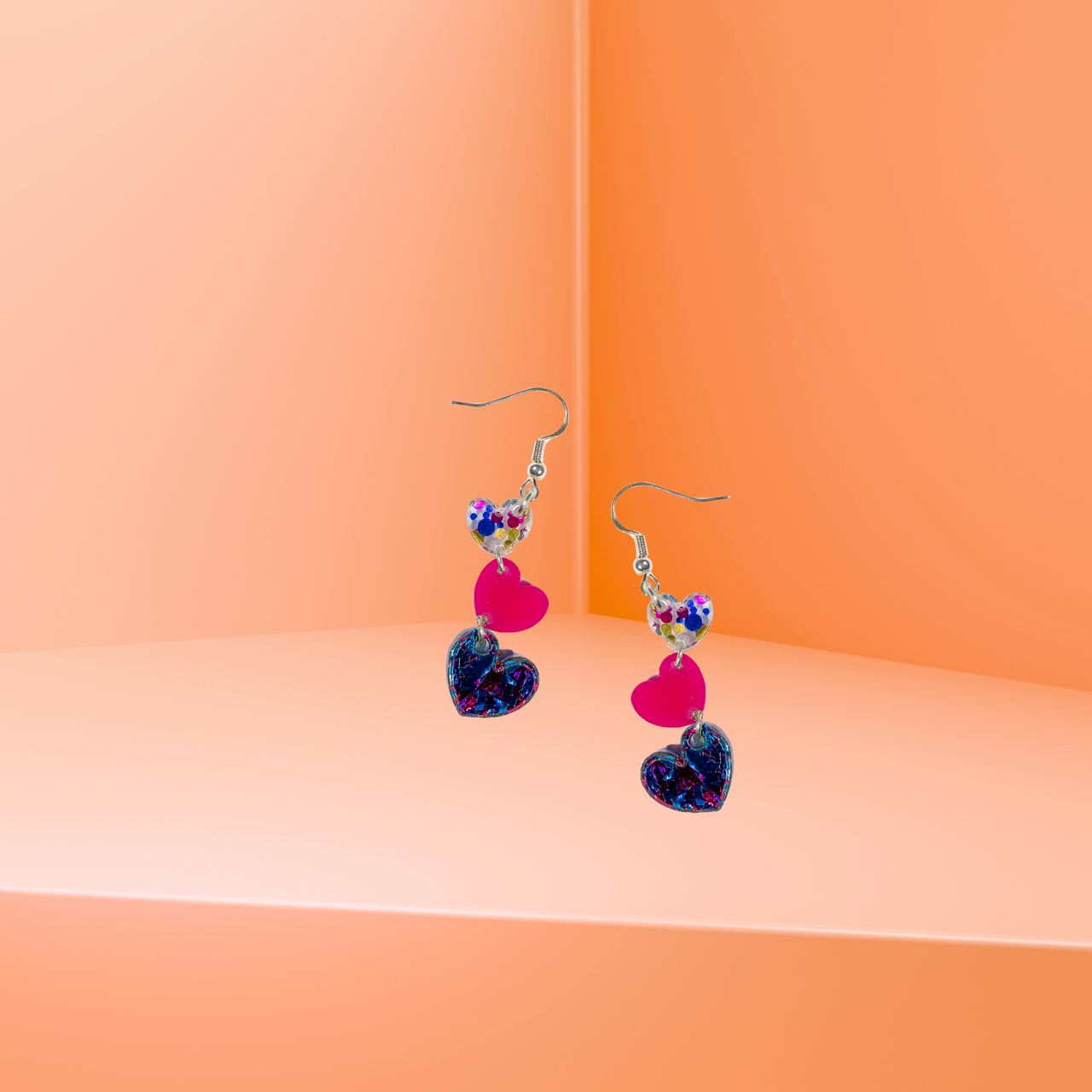 Dreamy Triple Heart - Unicorn Fart Productions