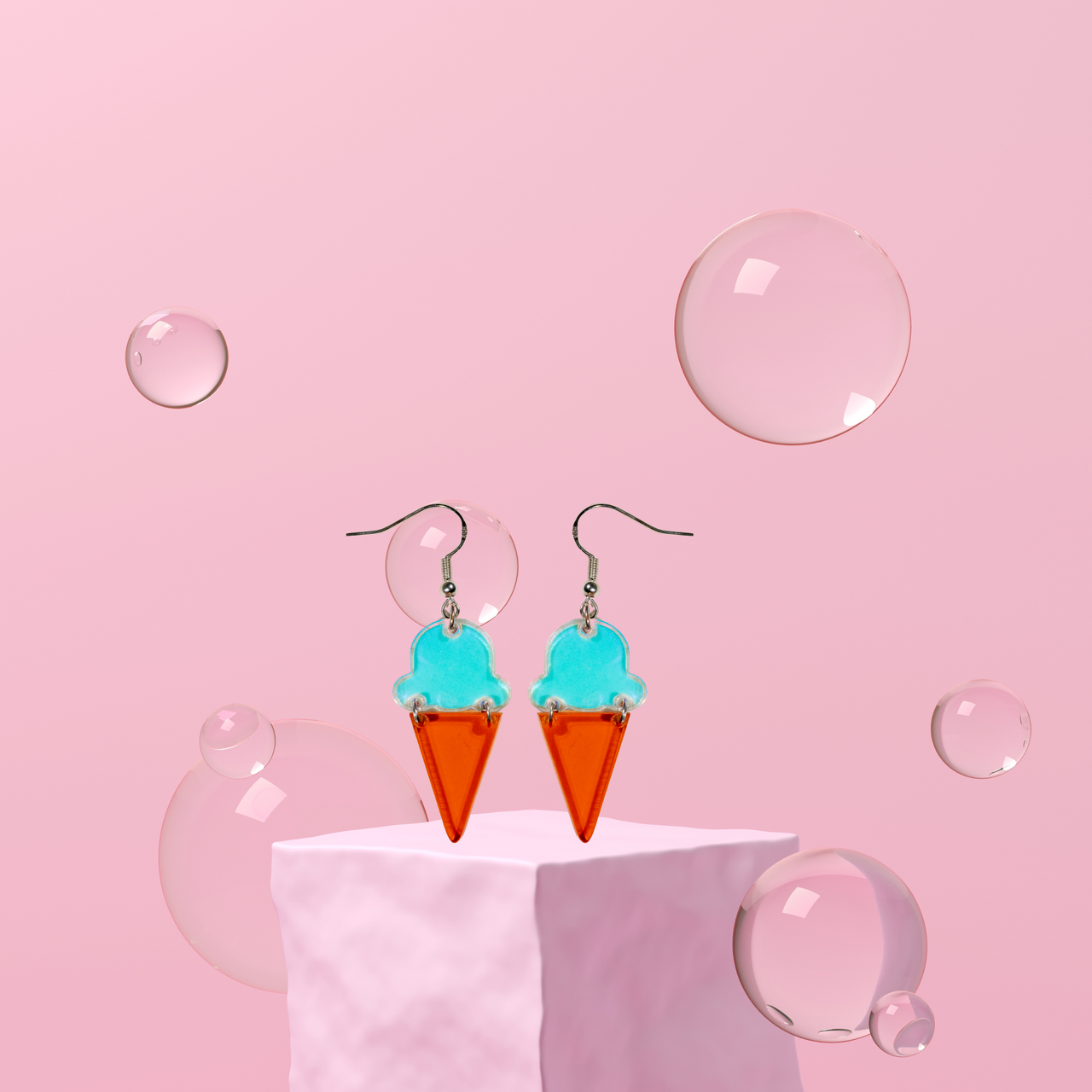 Ice Cream - Translucent - Unicorn Fart Productions