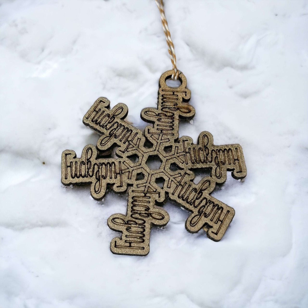 F$%^ Fu%^ Xmas Tree Decoration - Unicorn Fart Productions