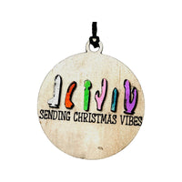 Christmas Vibes Tree Decoration - Unicorn Fart Productions