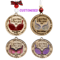 Like a Bra Tree Decoration - Unicorn Fart Productions