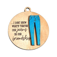 Friendship Jeans Xmas Tree Decoration - Unicorn Fart Productions
