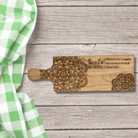 Charcuterie Serving Board with Handle - Unicorn Fart Productions