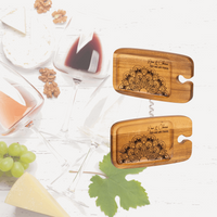 Cheese / Wine Board Pair- Wine & Cheese, Pairs well with Friends Pattern - Unicorn Fart Productions