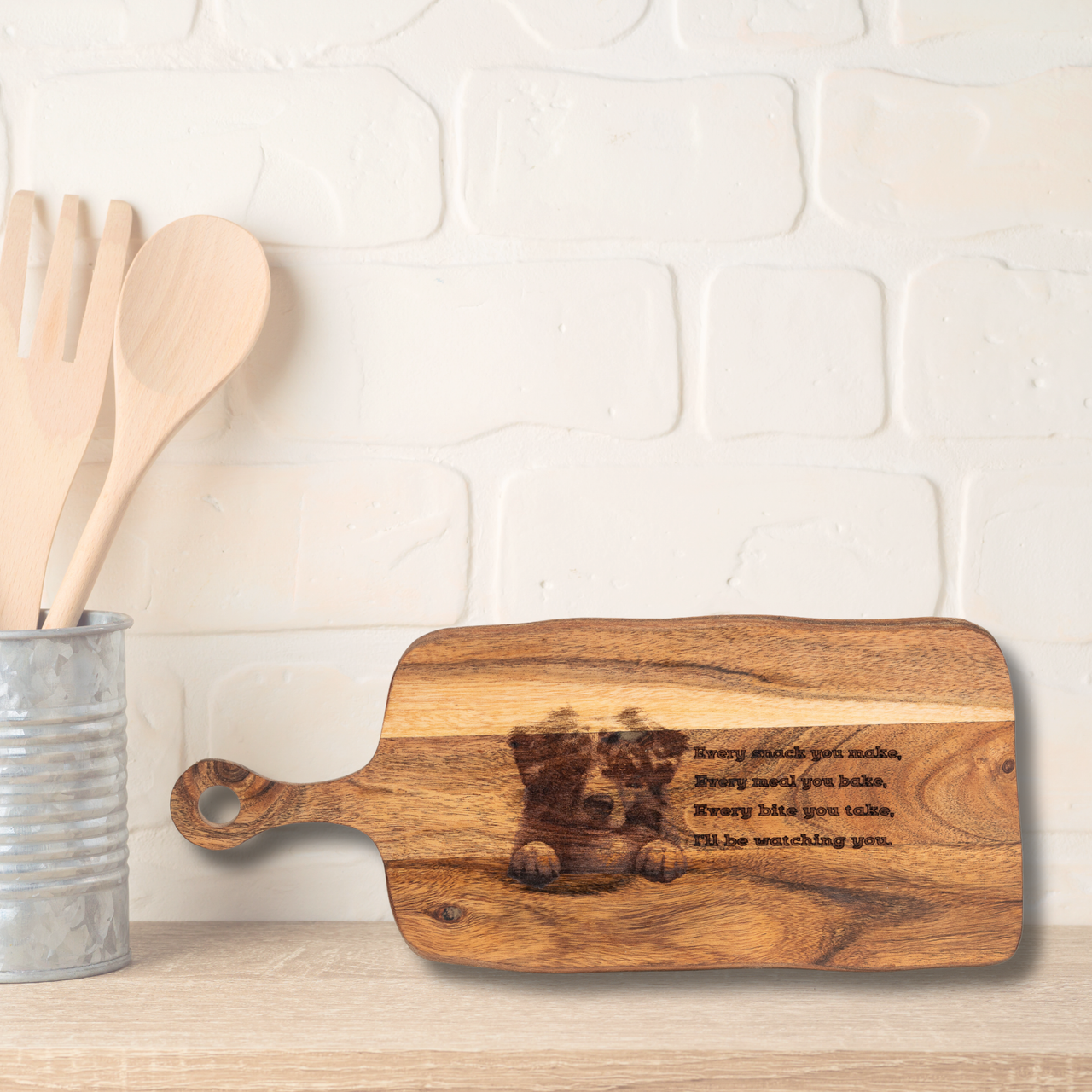 Every Snack, I'll be watching - Border Collie - Unicorn Fart Productions