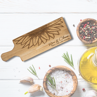 Wine and Cheese Serving Board with Handle - Unicorn Fart Productions