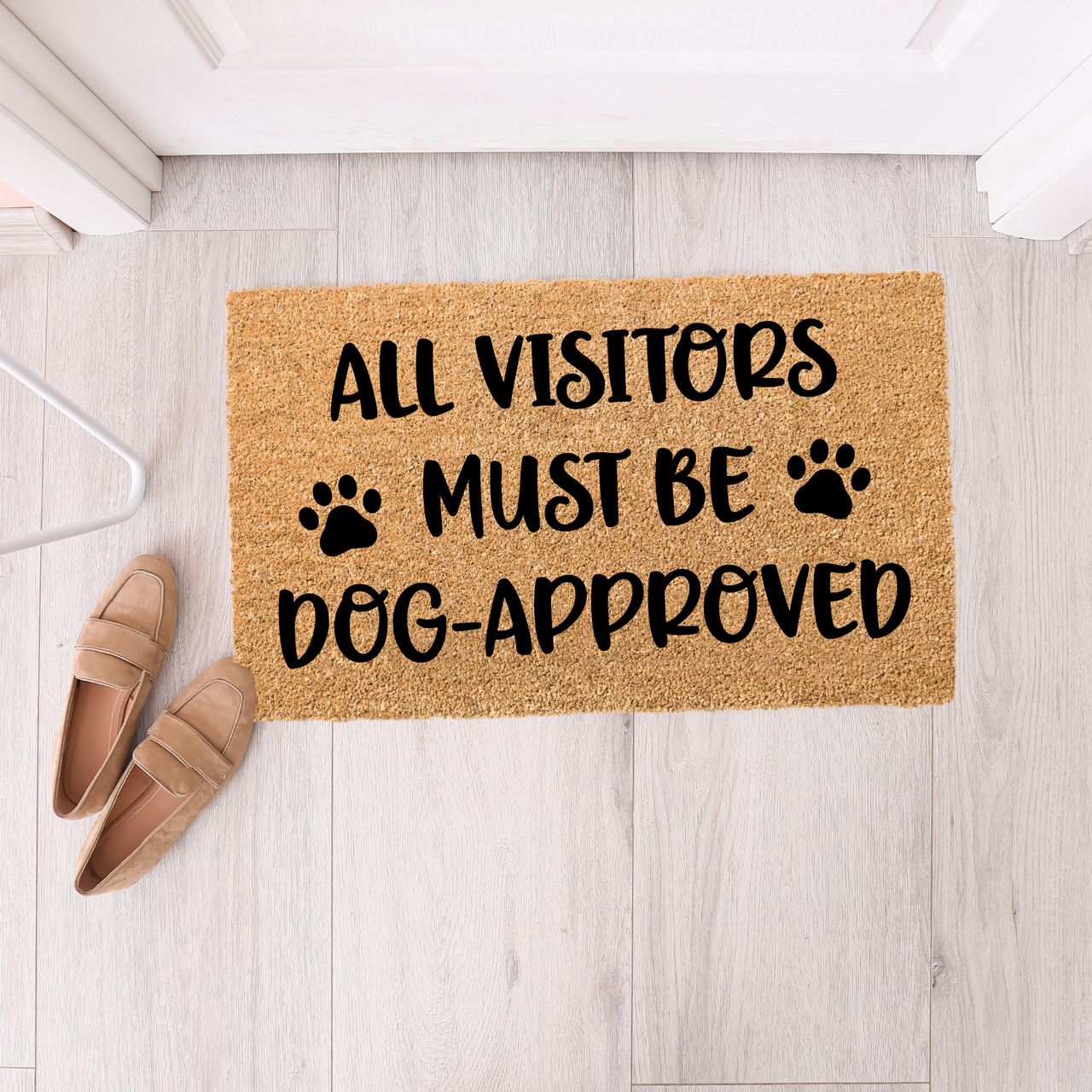 All Visitors Dog Approved Doormat - Unicorn Fart Productions