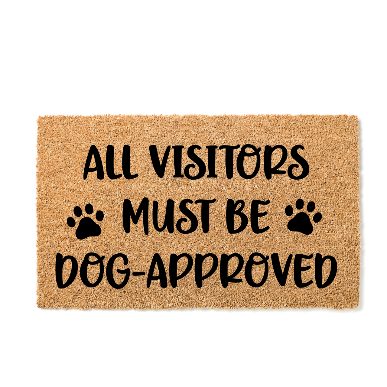 All Visitors Dog Approved Doormat - Unicorn Fart Productions