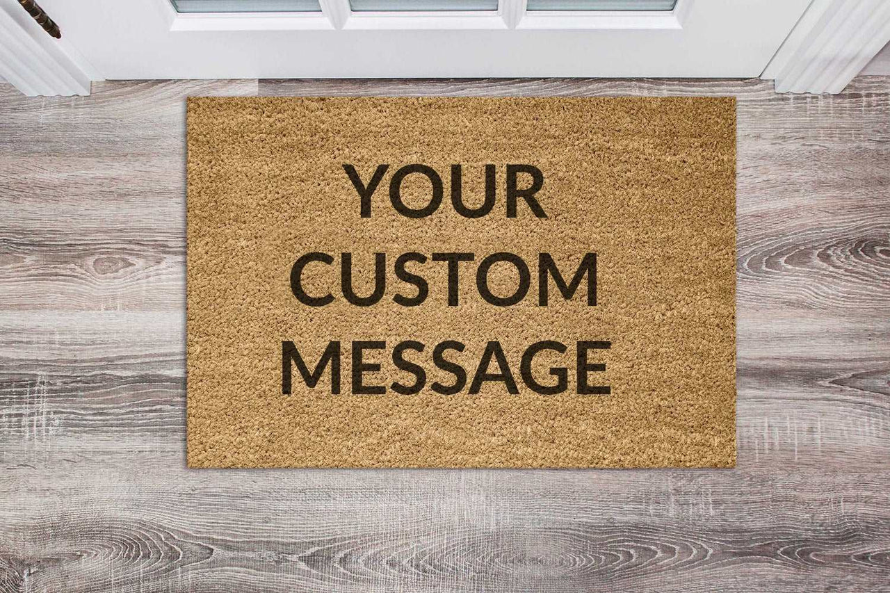 Custom Door Mat - Design your own - Unicorn Fart Productions