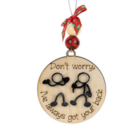 Stick figure always have your back - Unicorn Fart Productions