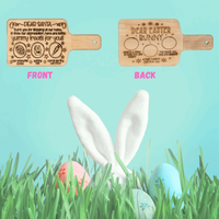 Christmas/Easter Treats Board with handle - Unicorn Fart Productions