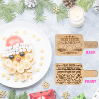 Christmas/Easter Treats Board with handle - Unicorn Fart Productions