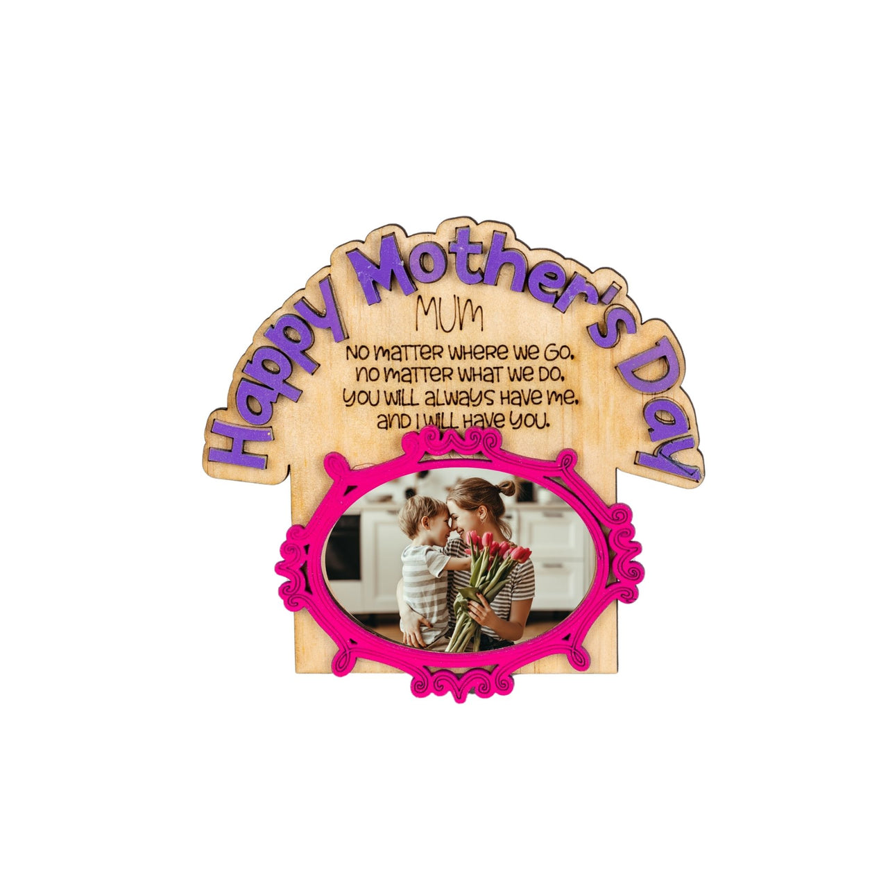 I Love you Mum Photo Frame - Unicorn Fart Productions