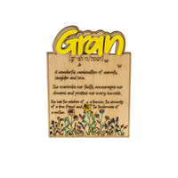 Mother Days Plaque for that special Mum, Nan and Gran - Unicorn Fart Productions