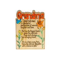 Mother Days Plaque for that special Mum, Nan and Gran - Unicorn Fart Productions