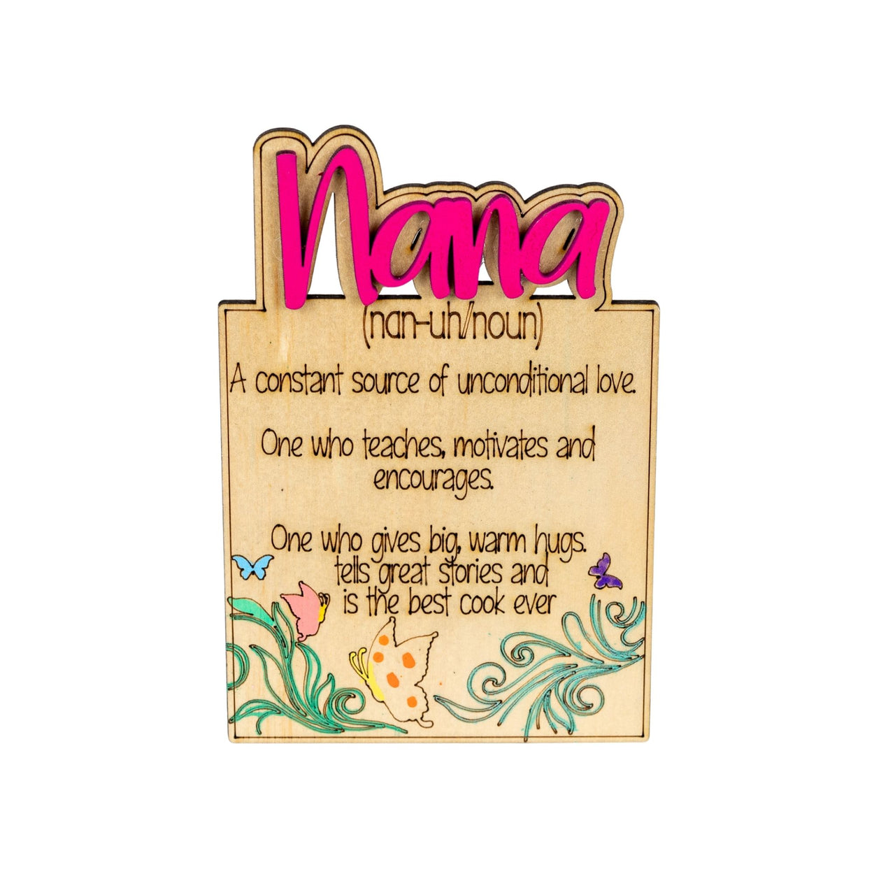 Mother Days Plaque for that special Mum, Nan and Gran - Unicorn Fart Productions