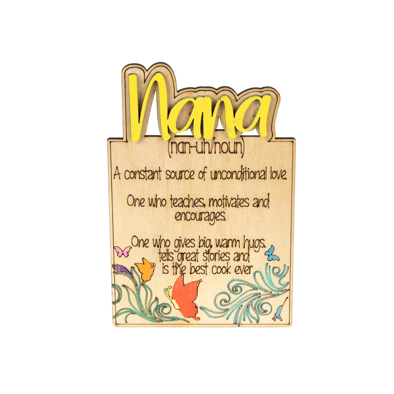 Mother Days Plaque for that special Mum, Nan and Gran - Unicorn Fart Productions