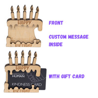 Personalised Happy Birthday Gift Card Holders - Unicorn Fart Productions