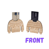 Christmas Jumper Gift Card Holder - Unicorn Fart Productions