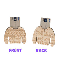 Christmas Jumper Gift Card Holder - Unicorn Fart Productions