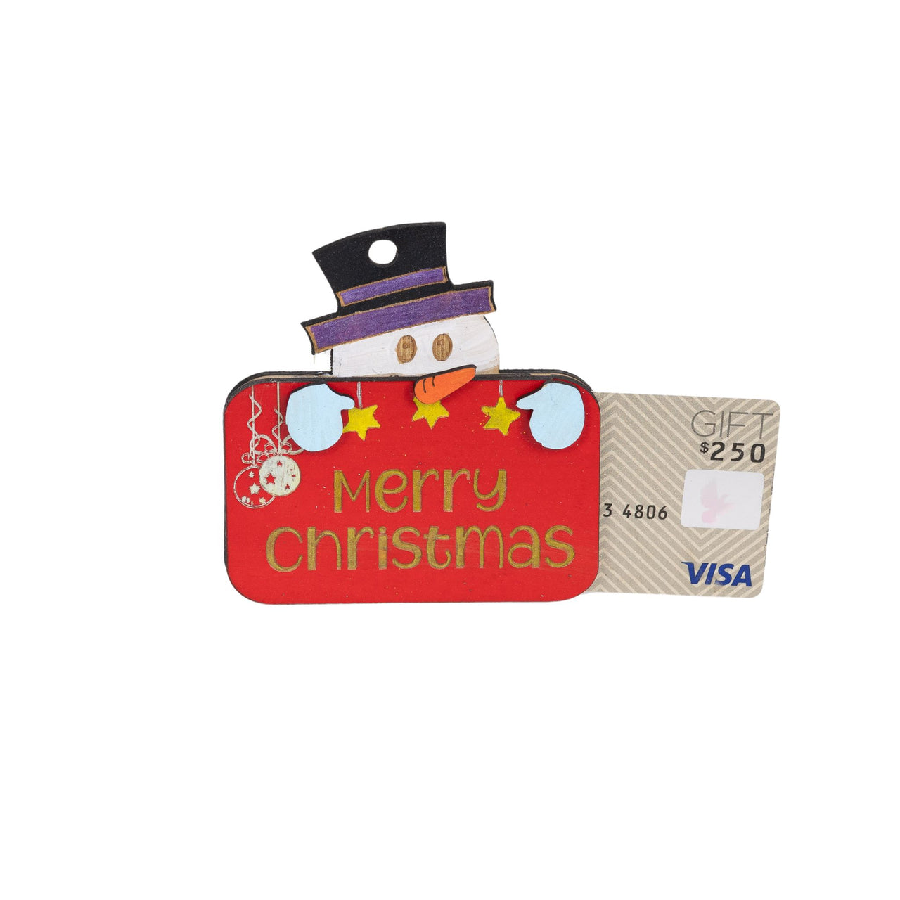 Personalised Christmas Gift Card Holders - Unicorn Fart Productions