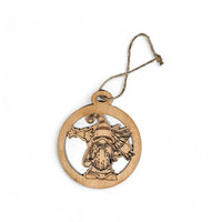 Elf with Xmas Tree Christmas Decoration - Unicorn Fart Productions