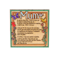 3D Mum Plaques - Unicorn Fart Productions