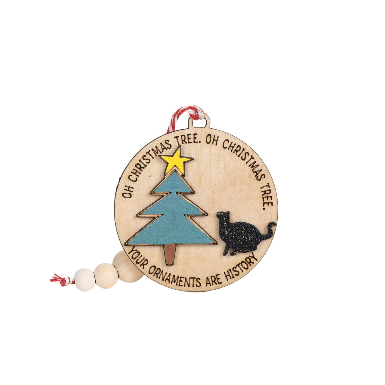 Cat Pouncing on the ornaments - Unicorn Fart Productions