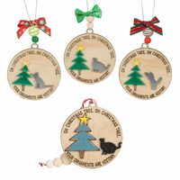 Cat Pouncing on the ornaments - Unicorn Fart Productions