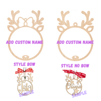 Personalised Christmas Tree Decoration - Unicorn Fart Productions