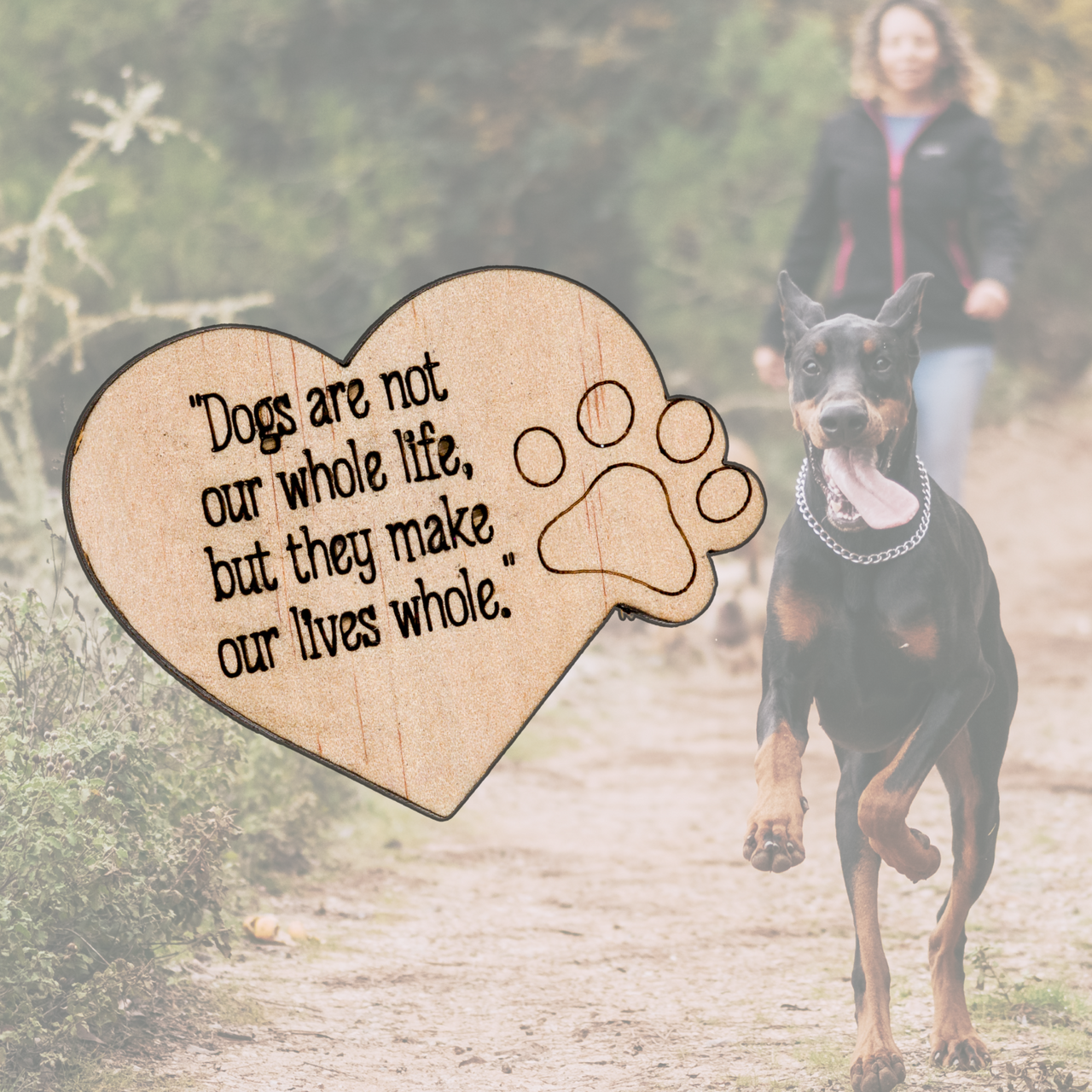 Dogs are not our... Fridge Magnet - Unicorn Fart Productions