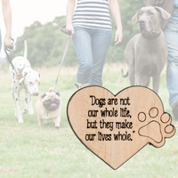 Dogs are not our... Fridge Magnet - Unicorn Fart Productions