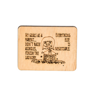 Sarcastic Fridge Magnet - My Goal as a Parent - Unicorn Fart Productions