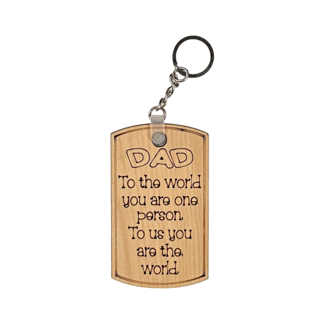 Fathers Day Keychain - DAD - Pick your Style - Unicorn Fart Productions