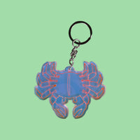 Crab Keychain - Unicorn Fart Productions