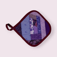 Handmade Reversible Pot Holder with Pocket - Unicorn Fart Productions