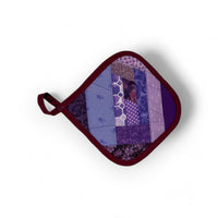 Handmade Reversible Pot Holder with Pocket - Unicorn Fart Productions