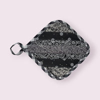 Handmade Reversible Pot Holder with Pocket - Unicorn Fart Productions