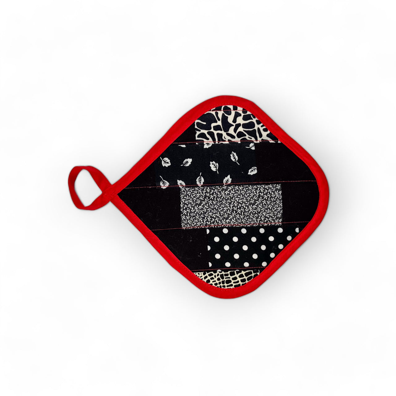 Handmade Reversible Pot Holder with Pocket - Unicorn Fart Productions