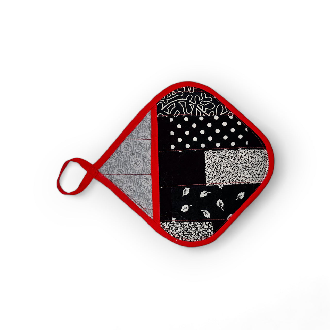 Handmade Reversible Pot Holder with Pocket - Unicorn Fart Productions