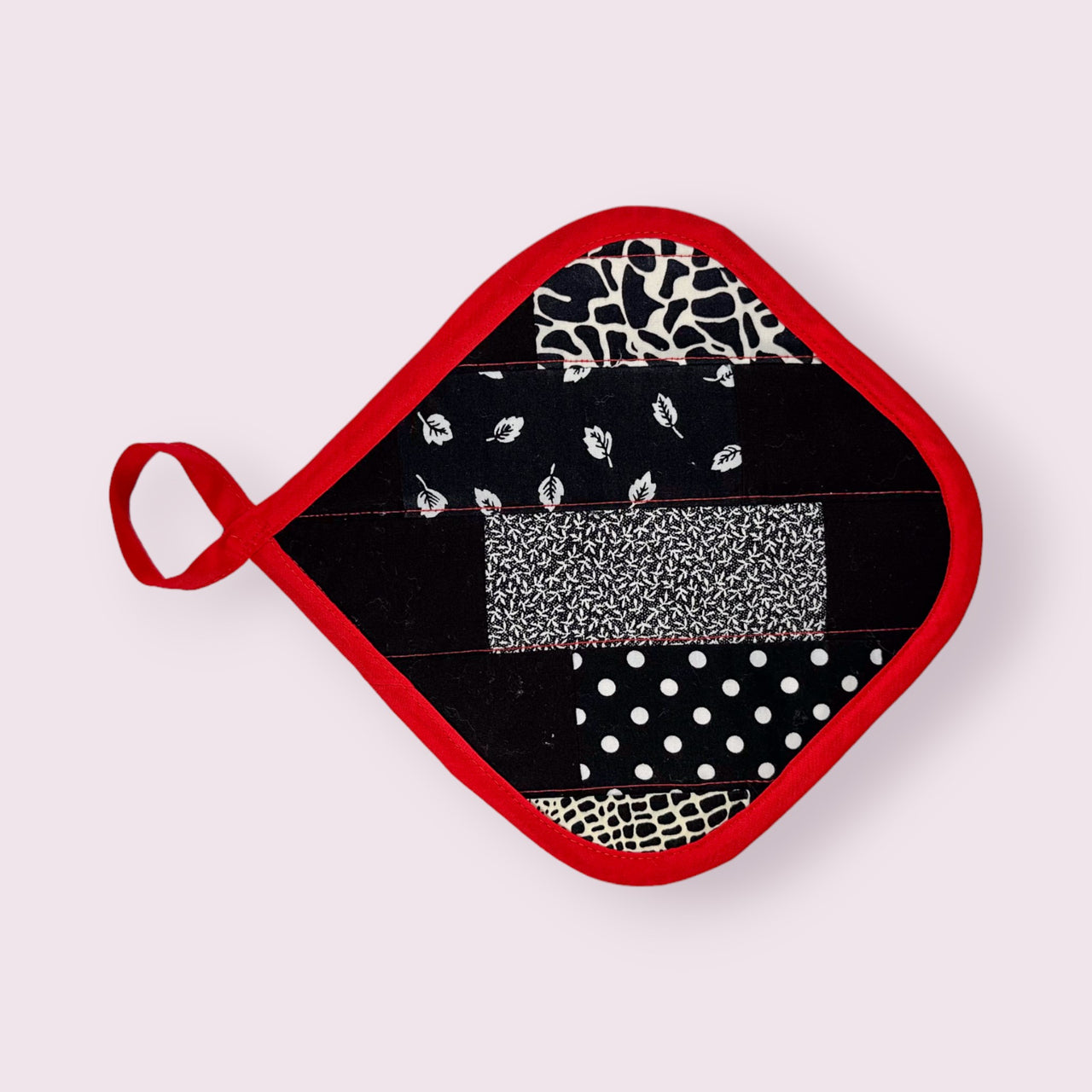 Handmade Reversible Pot Holder with Pocket - Unicorn Fart Productions