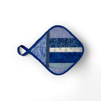 Handmade Reversible Pot Holder with Pocket - Unicorn Fart Productions