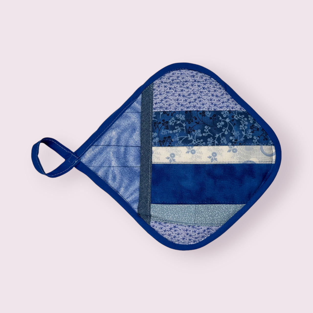 Handmade Reversible Pot Holder with Pocket - Unicorn Fart Productions