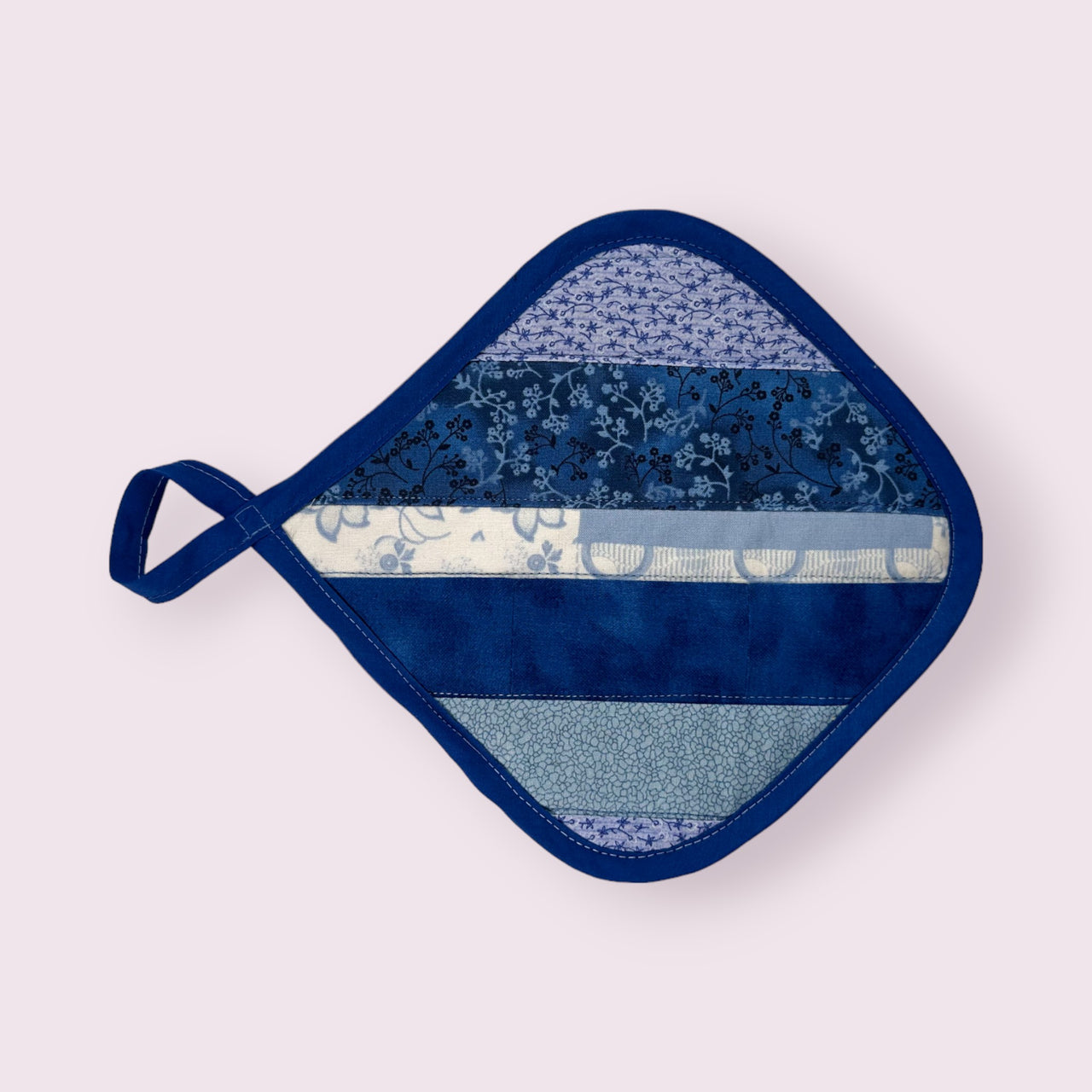 Handmade Reversible Pot Holder with Pocket - Unicorn Fart Productions