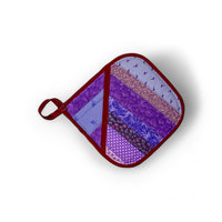 Handmade Reversible Pot Holder with Pocket - Unicorn Fart Productions