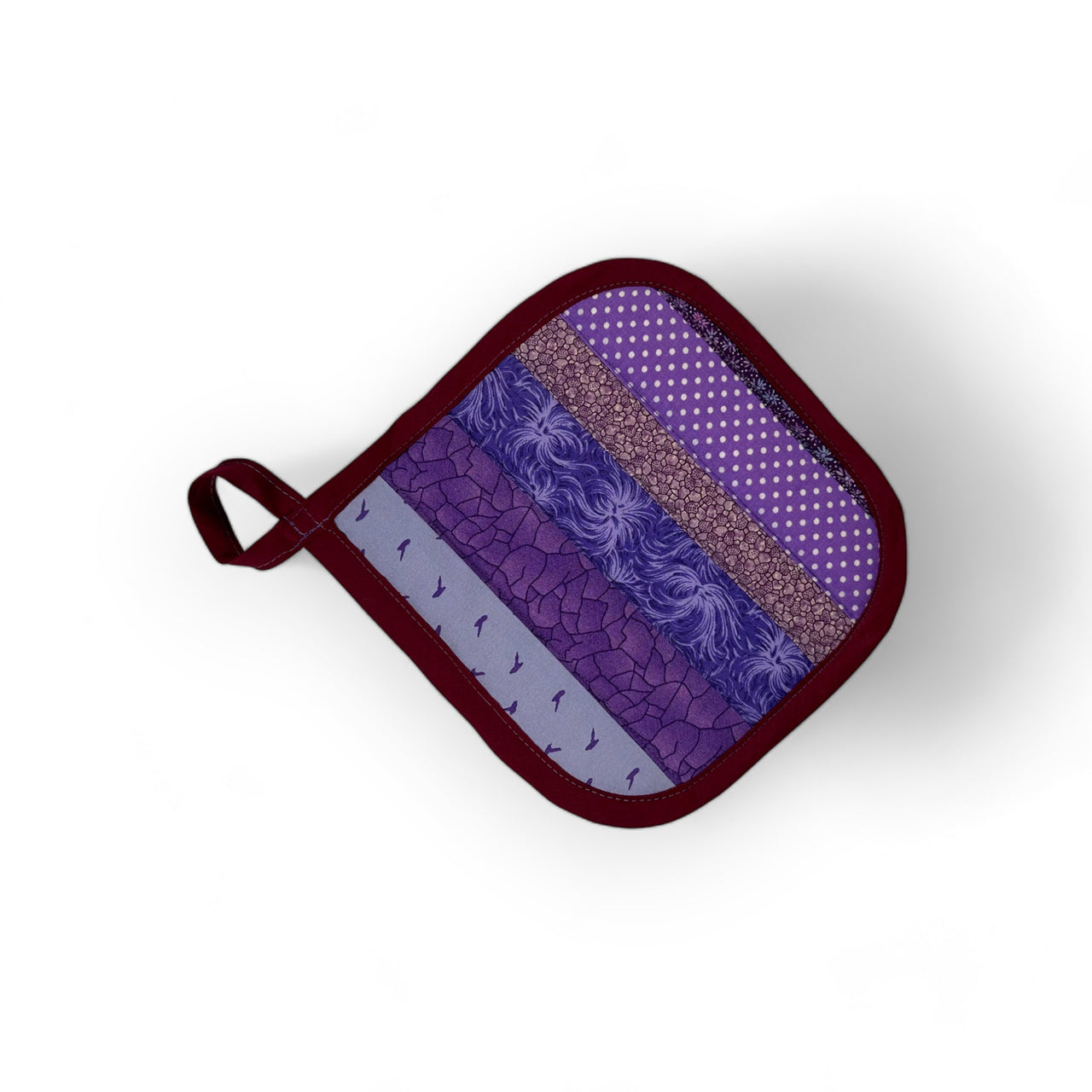 Handmade Reversible Pot Holder with Pocket - Unicorn Fart Productions