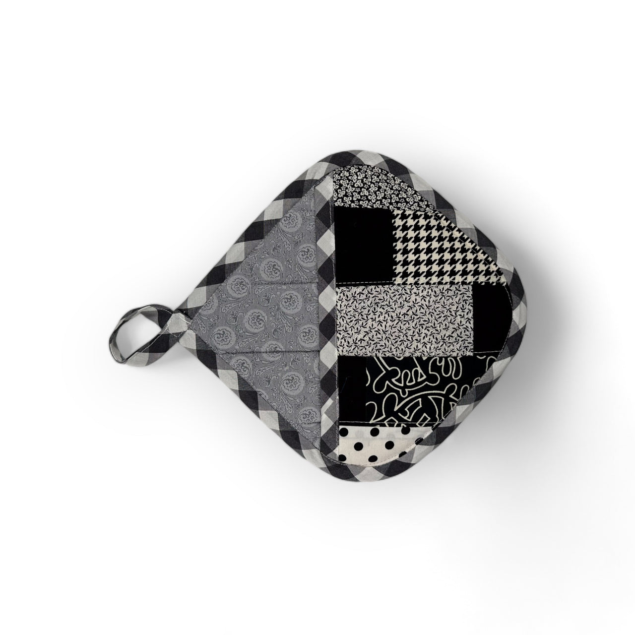 Handmade Reversible Pot Holder with Pocket - Unicorn Fart Productions